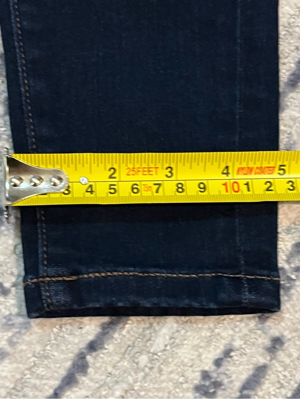 Ann Taylor High-Rise Skinny Jeans in Dark Blue women petite size 00P - Picture 11 of 11